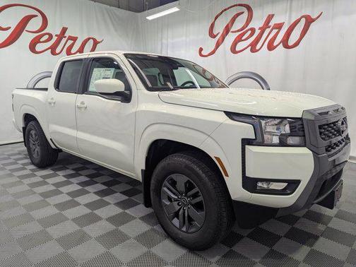 Glacier White 2025 Nissan Frontier SV