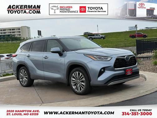Blueprint 2020 Toyota Highlander Hybrid Platinum