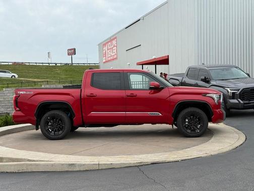 Supersonic Red 2025 Toyota Tundra Platinum
