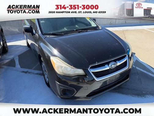 Obsidian Black Pearl 2012 Subaru Impreza 2.0i