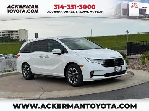 Platinum White Pearl 2024 Honda Odyssey EX-L