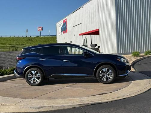 Deep Ocean Blue Pearl 2023 Nissan Murano SV Intelligent AWD