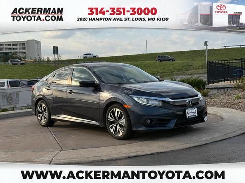 Gray 2016 Honda Civic EX-L