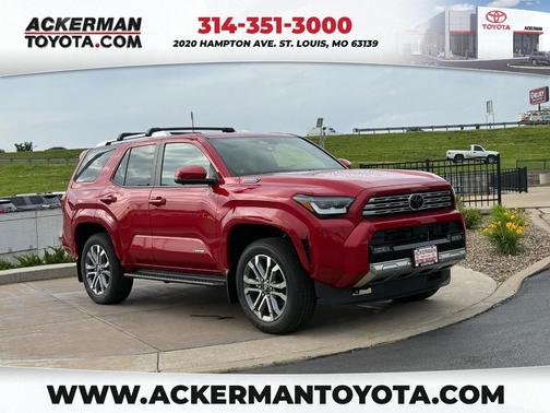 Supersonic Red 2026 Toyota 4Runner Limited