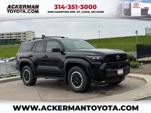Black 2026 Toyota 4Runner TRD Off Road Premium