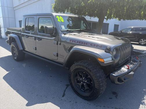 Granite Crystal Metallic Clearcoat 2020 Jeep Gladiator Rubicon