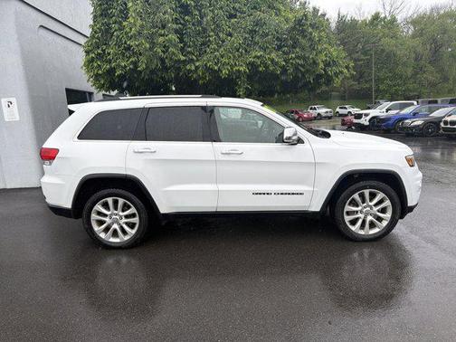 Bright White Clearcoat 2017 Jeep Grand Cherokee Limited