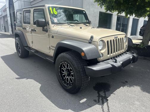 Mojave Sand Clearcoat 2016 Jeep Wrangler Unlimited Sport