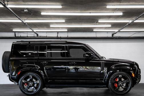 Santorini Black Metallic 2023 Land Rover Defender 110 X