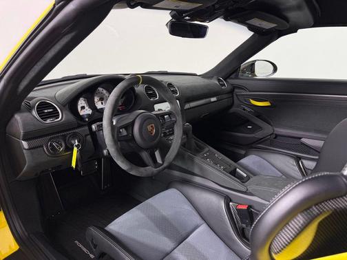 Racing Yellow 2024 Porsche 718 Spyder RS