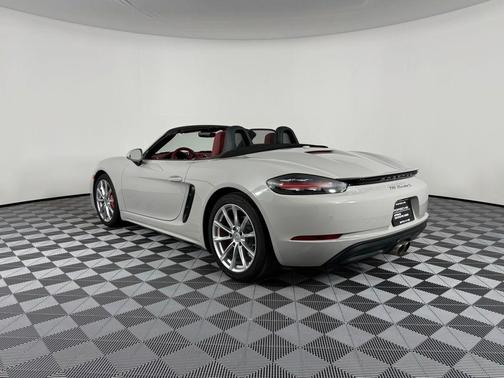 Blue 2023 Porsche 718 Boxster S