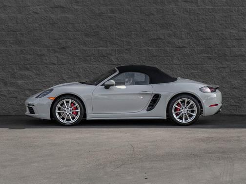 Blue 2023 Porsche 718 Boxster S