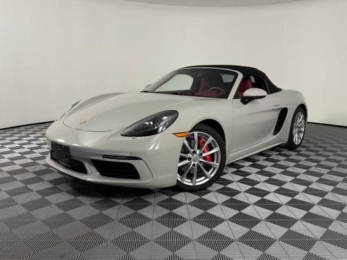 Blue 2023 Porsche 718 Boxster S
