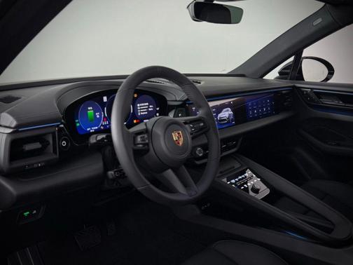 Black 2025 Porsche Macan Macan Electric 4