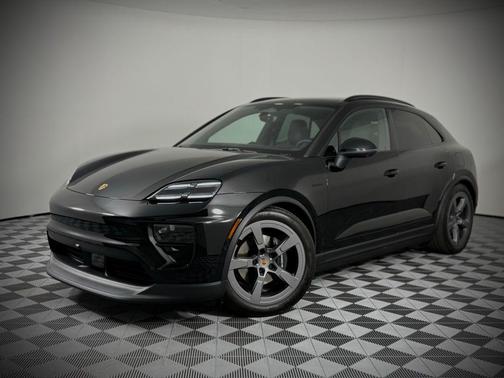 Black 2025 Porsche Macan Macan Electric 4