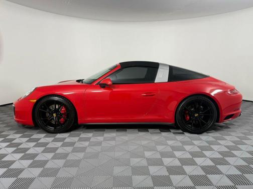 Guards Red 2017 Porsche 911 Targa 4S