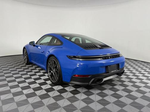Blue 2025 Porsche 911 Carrera T