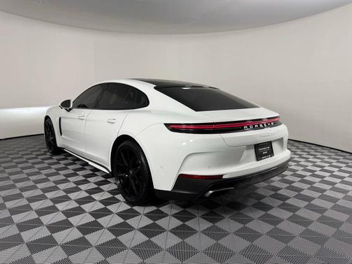 White 2025 Porsche Panamera 4