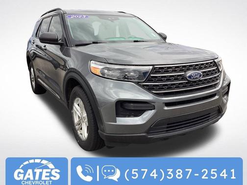 Carbonized Gray Metallic 2023 Ford Explorer XLT