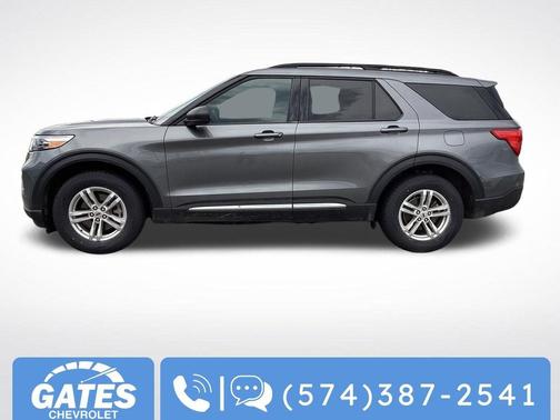 Carbonized Gray Metallic 2023 Ford Explorer XLT