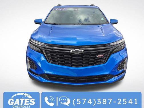 Riptide Blue Metallic 2024 Chevrolet Equinox AWD RS