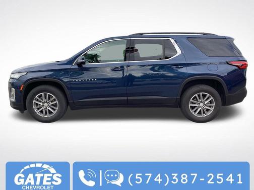 Northsky Blue Metallic 2023 Chevrolet Traverse LT Cloth