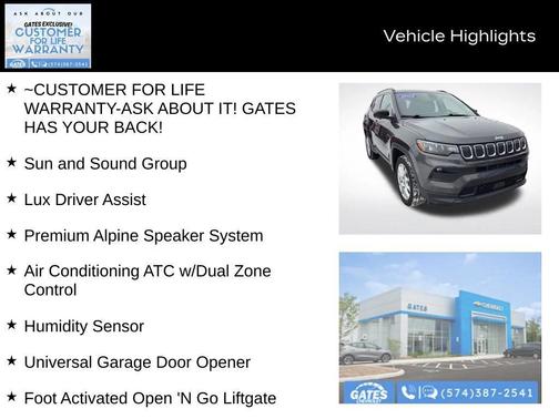 2022 Jeep Compass Latitude Lux