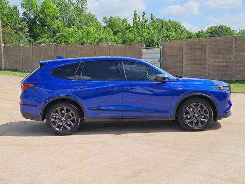 Blue 2022 Acura MDX A-Spec Package