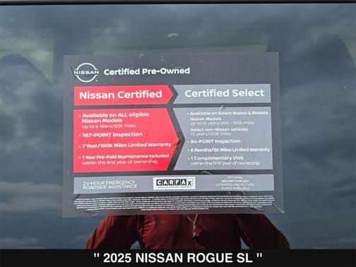 2025 Nissan Rogue SL