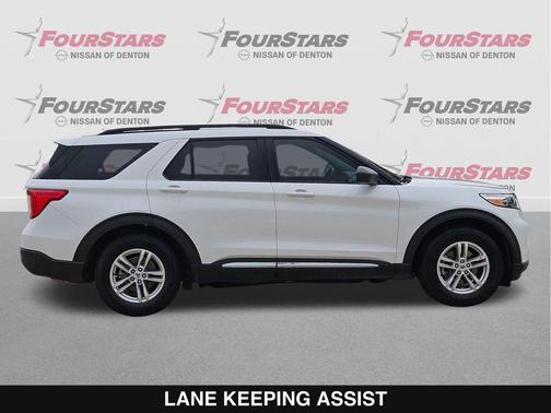 Oxford White 2021 Ford Explorer XLT