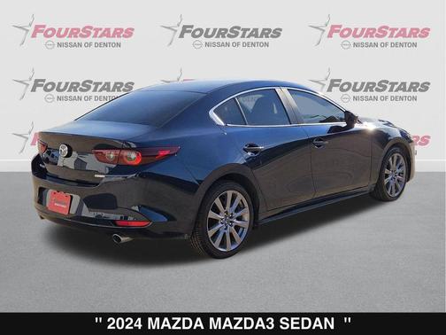 Deep Crystal Blue Mica 2024 Mazda Mazda3 FWD w/Preferred Package