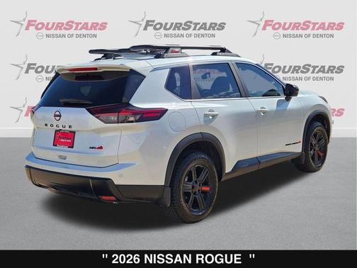 Everest White Pearl Tricoat 2026 Nissan Rogue Rock Creek