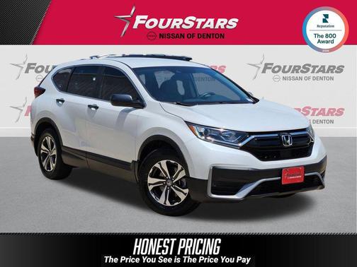 Platinum White Pearl 2022 Honda CR-V 2WD LX