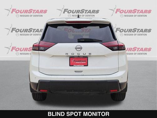Glacier White 2024 Nissan Rogue S