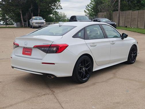 Platinum White Pearl 2022 Honda Civic Sport