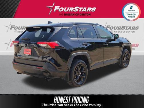 Midnight Black Metallic 2022 Toyota RAV4 LE