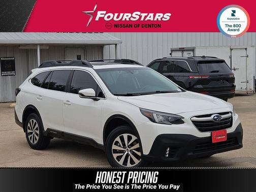 Crystal White Pearl 2021 Subaru Outback Premium