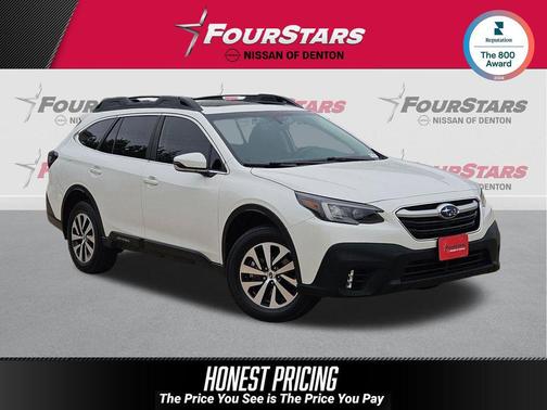 Crystal White Pearl 2021 Subaru Outback Premium