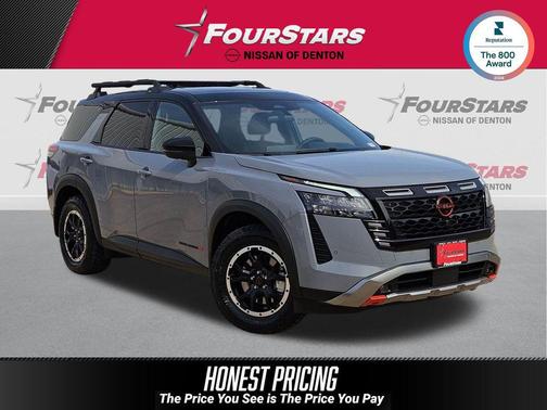 Boulder Gray/Super Black 2026 Nissan Pathfinder Rock Creek