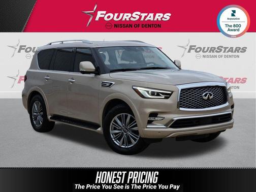 Champagne Quartz 2023 INFINITI QX80 Luxe
