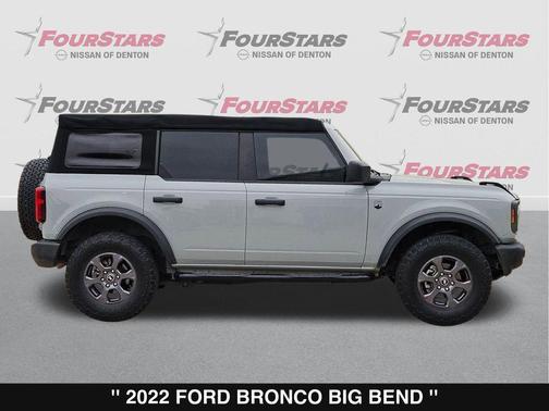 Cactus Gray 2022 Ford Bronco Big Bend