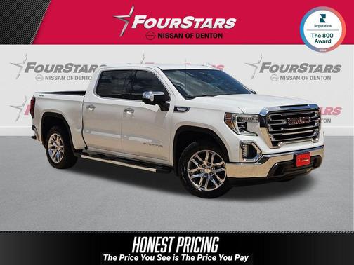 Summit White 2021 GMC Sierra 1500 SLT