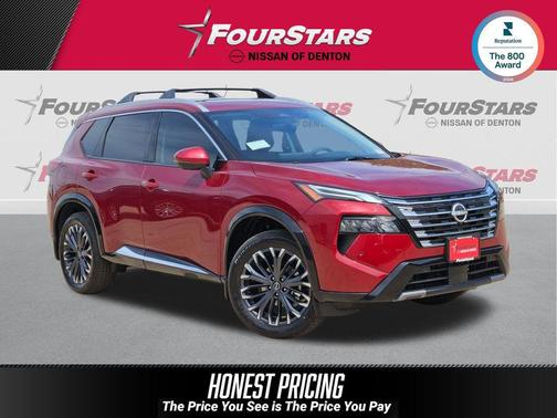 Scarlet Ember Tintcoat 2026 Nissan Rogue Platinum