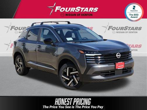 Gun Metallic 2026 Nissan Kicks SV