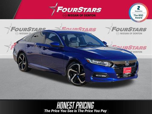 Blue 2020 Honda Accord Sport 1.5T