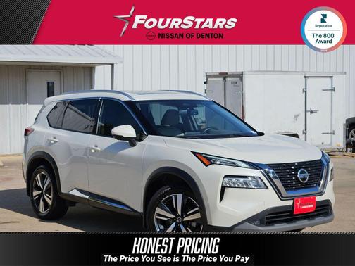 Pearl White Tricoat 2021 Nissan Rogue SL
