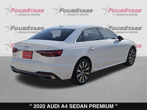 Ibis White 2020 Audi A4 40 Premium