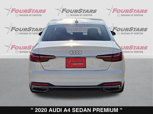 Ibis White 2020 Audi A4 40 Premium