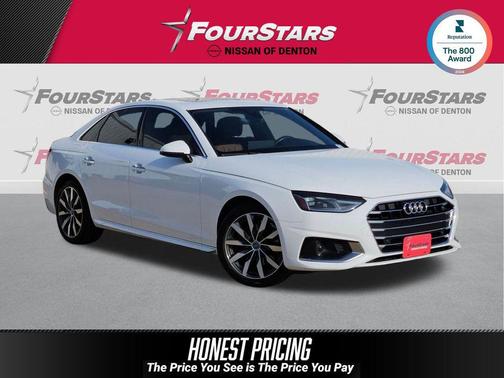 Ibis White 2020 Audi A4 40 Premium