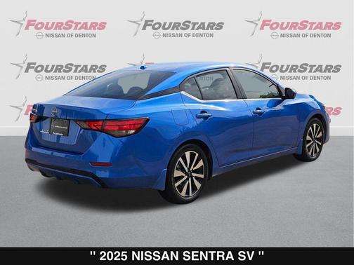 Electric Blue Metallic 2025 Nissan Sentra SV